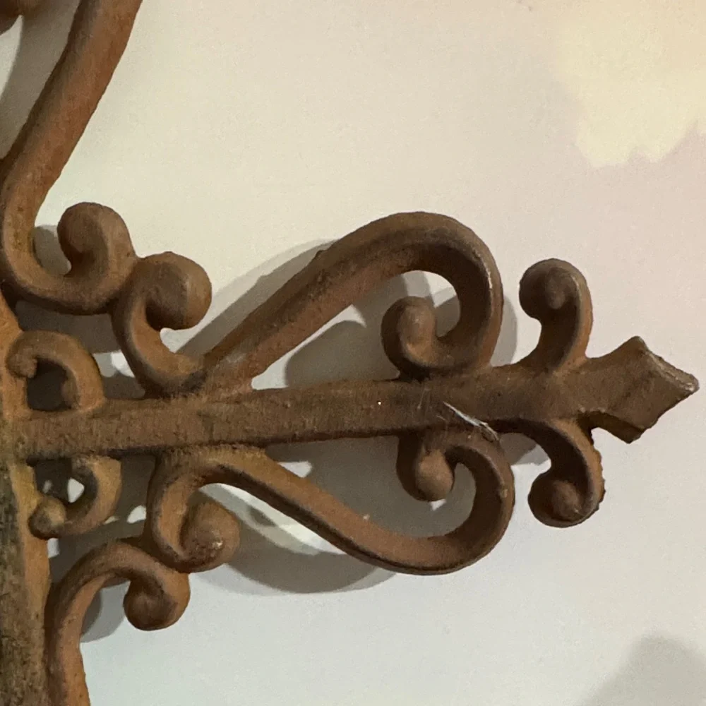 Vintage Decorative iron Wall Cross